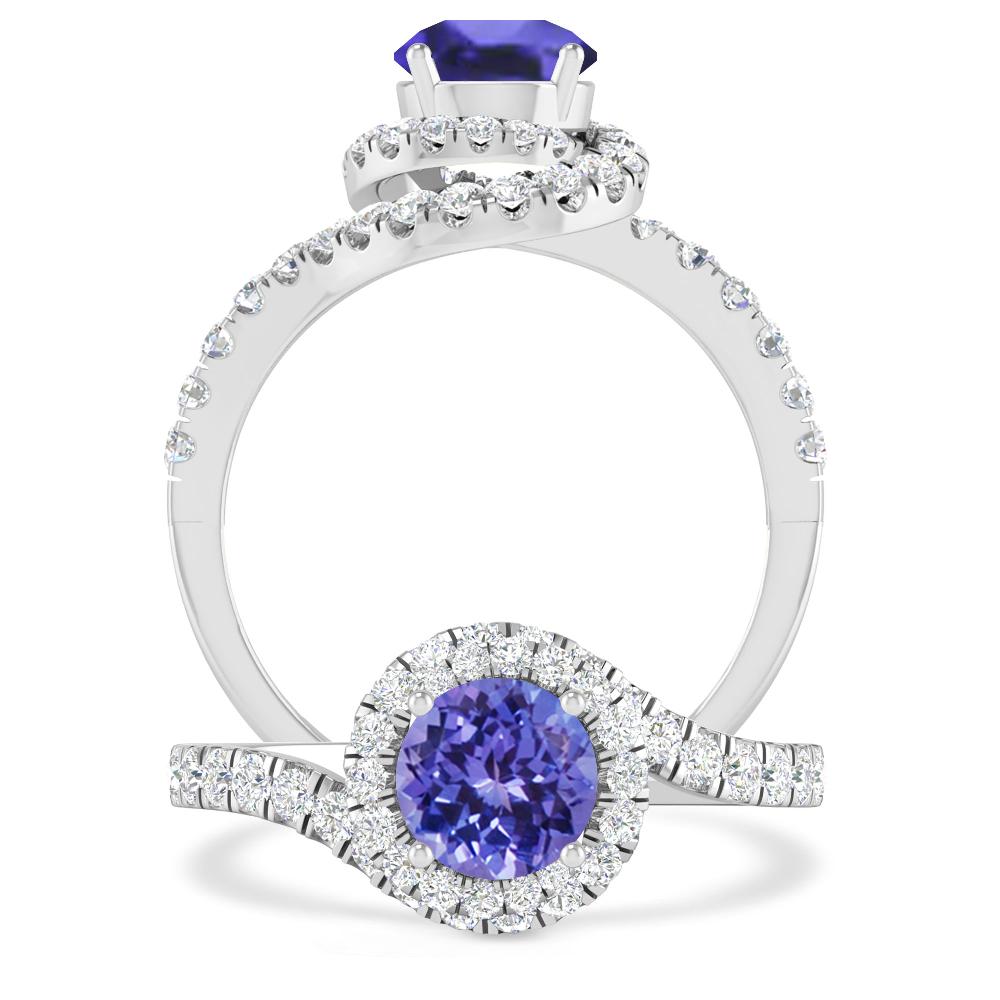 White Gold - Tanzanite