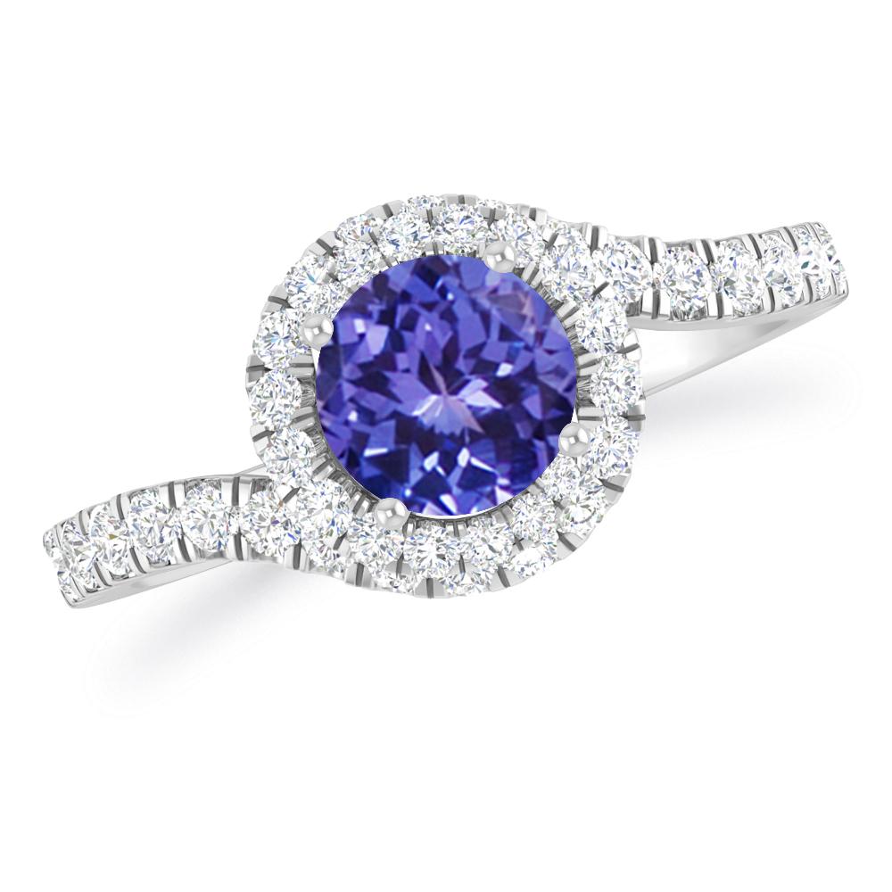 White Gold - Tanzanite