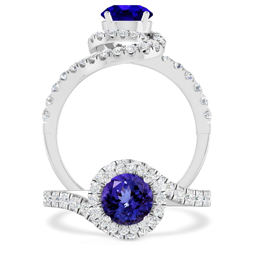 White Gold - Tanzanite