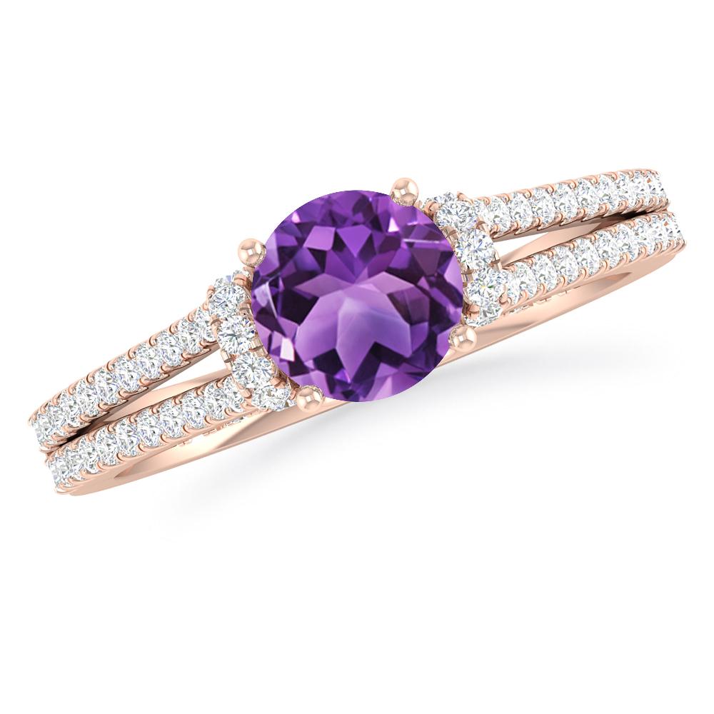 Rose Gold - Amethyst