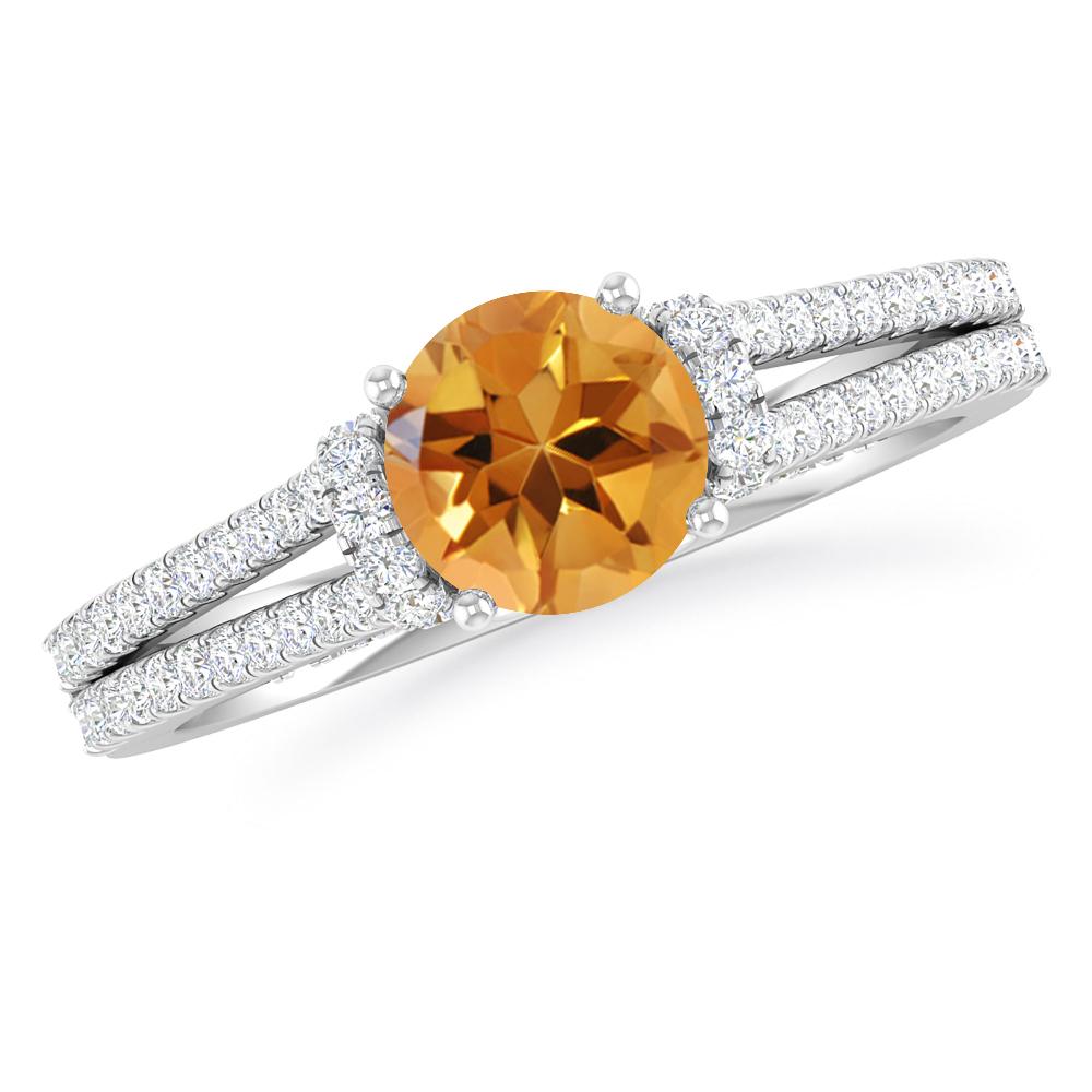 White Gold - Citrine