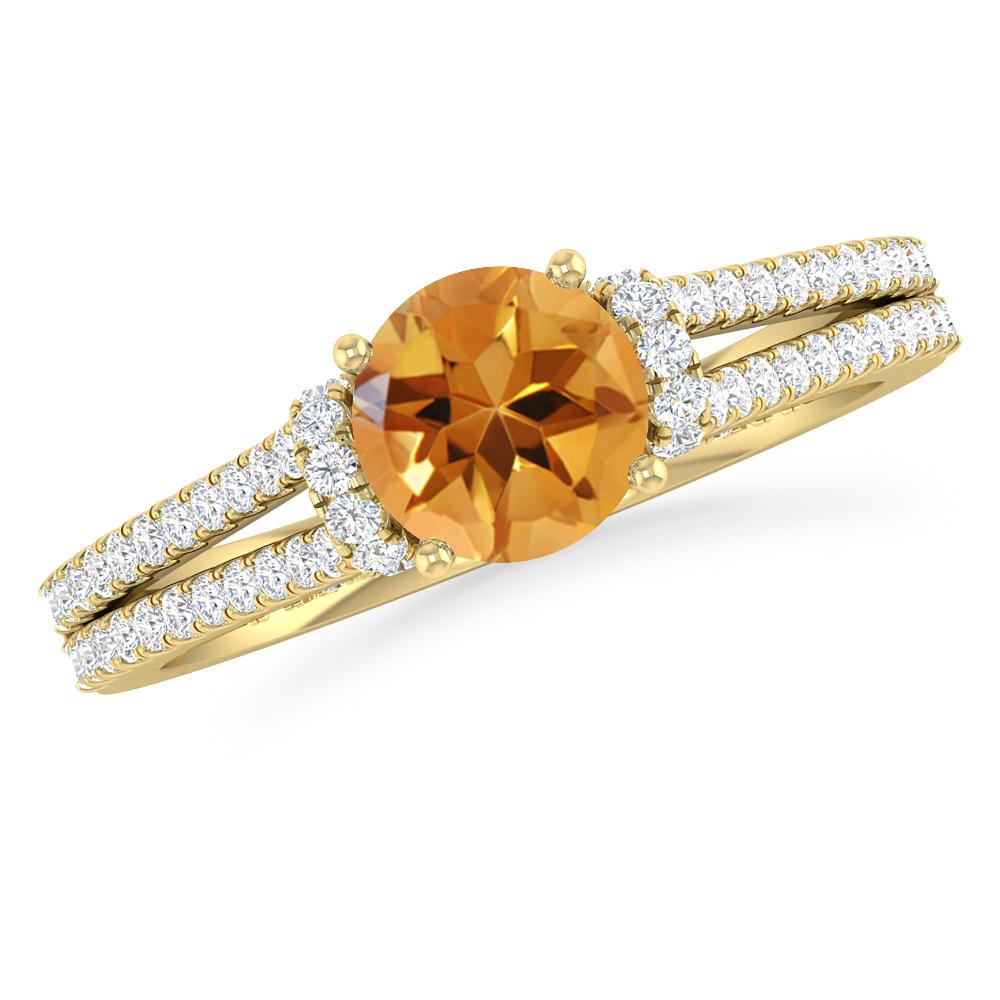 Yellow Gold - Citrine