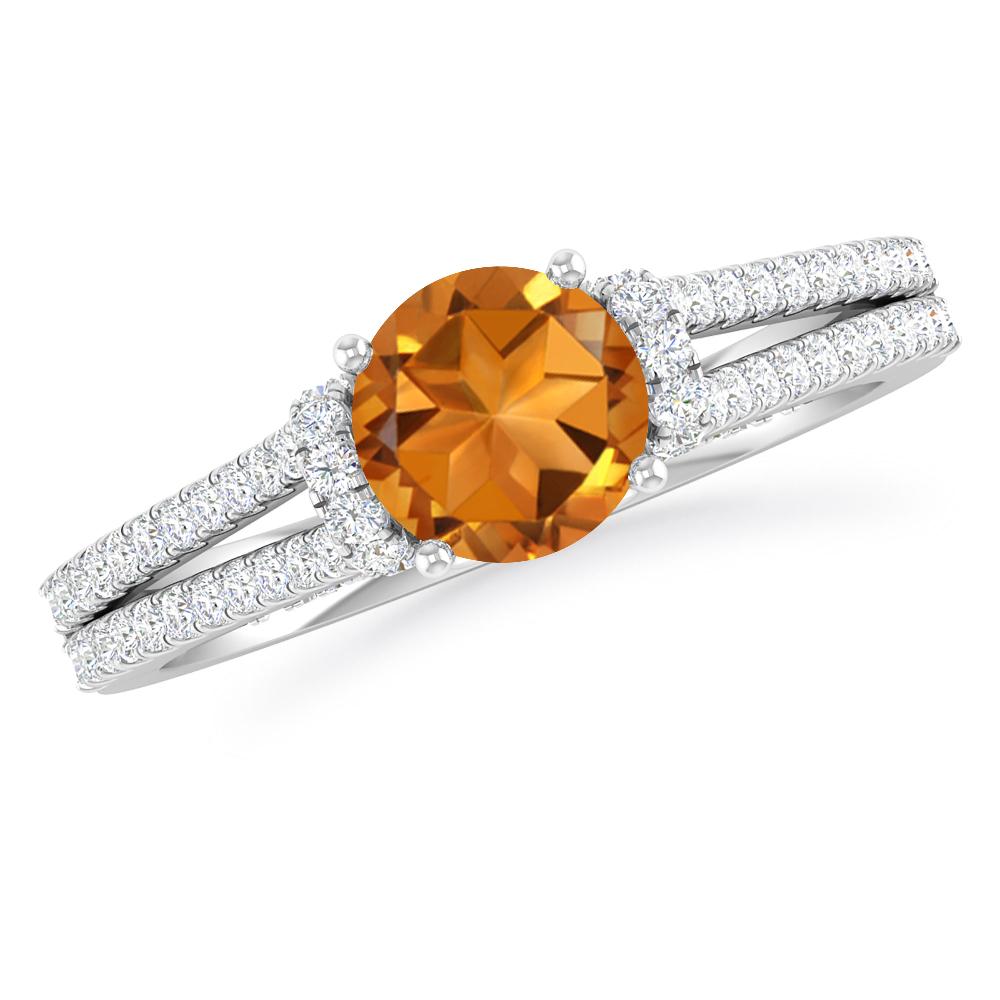 White Gold - Citrine