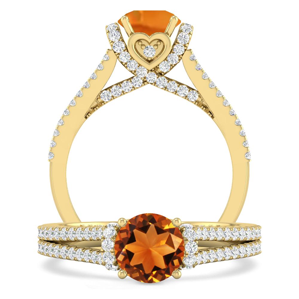 Yellow Gold - Citrine