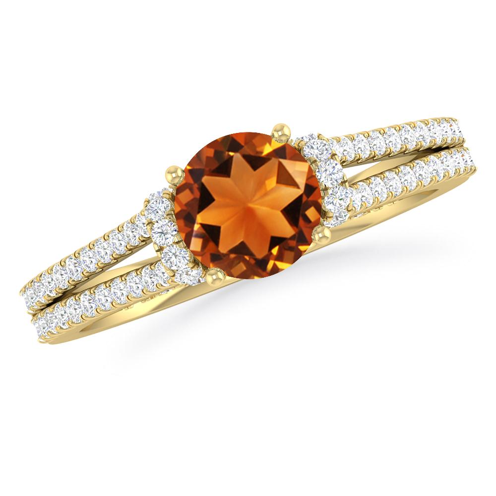 Yellow Gold - Citrine