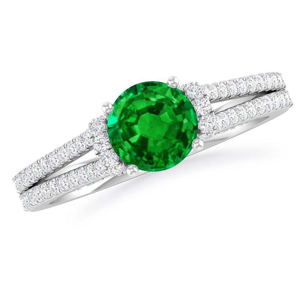 White Gold - Emerald