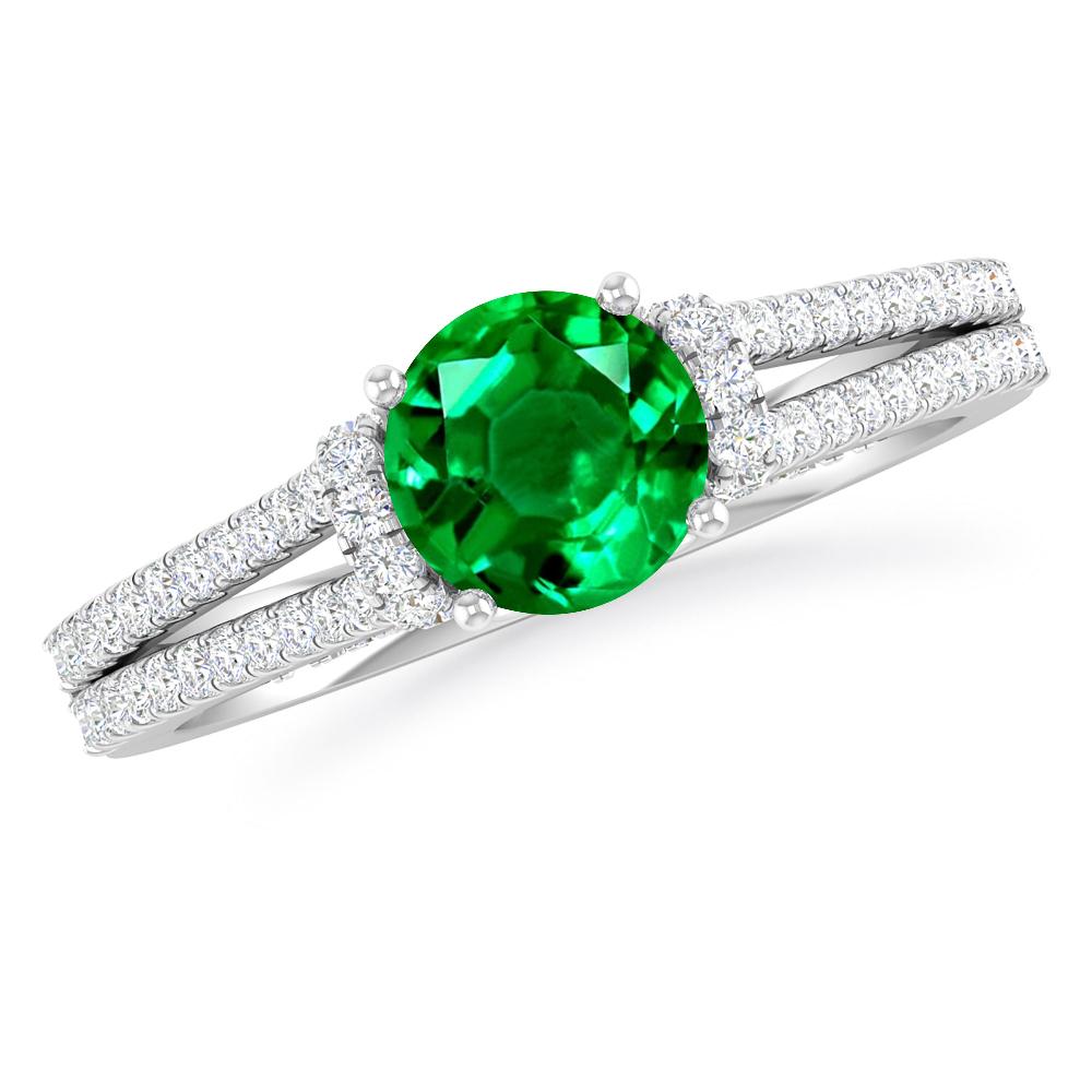 White Gold - Emerald