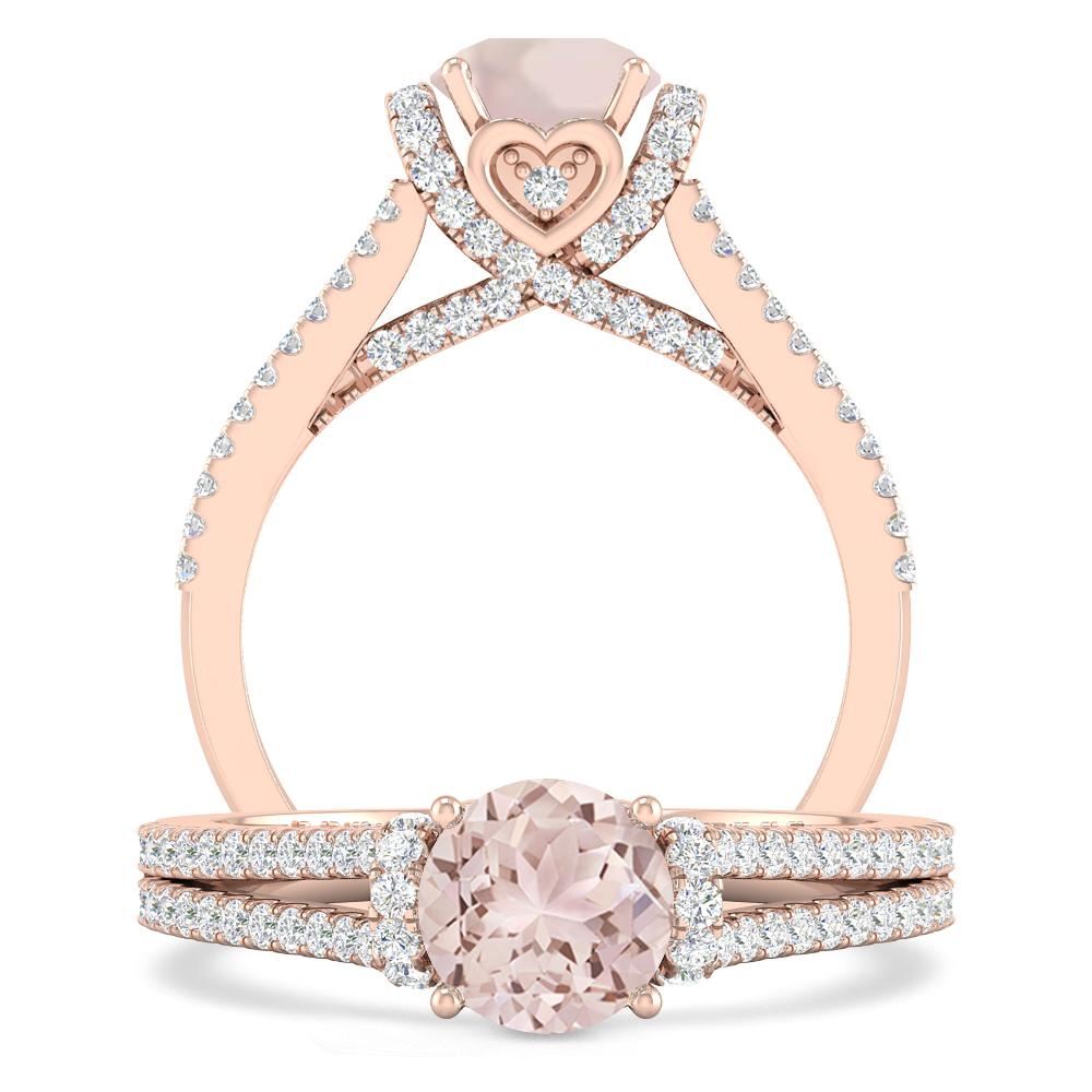 Rose Gold - Morganite