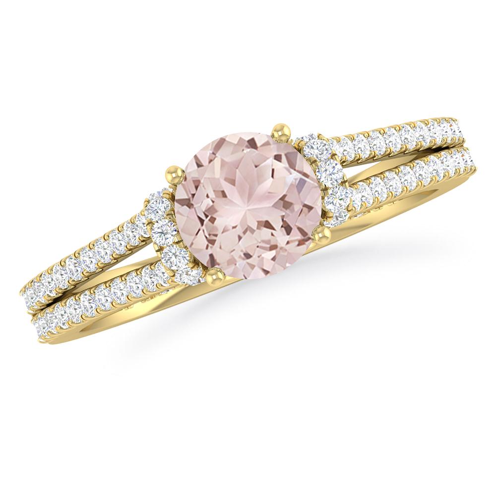 Yellow Gold - Morganite