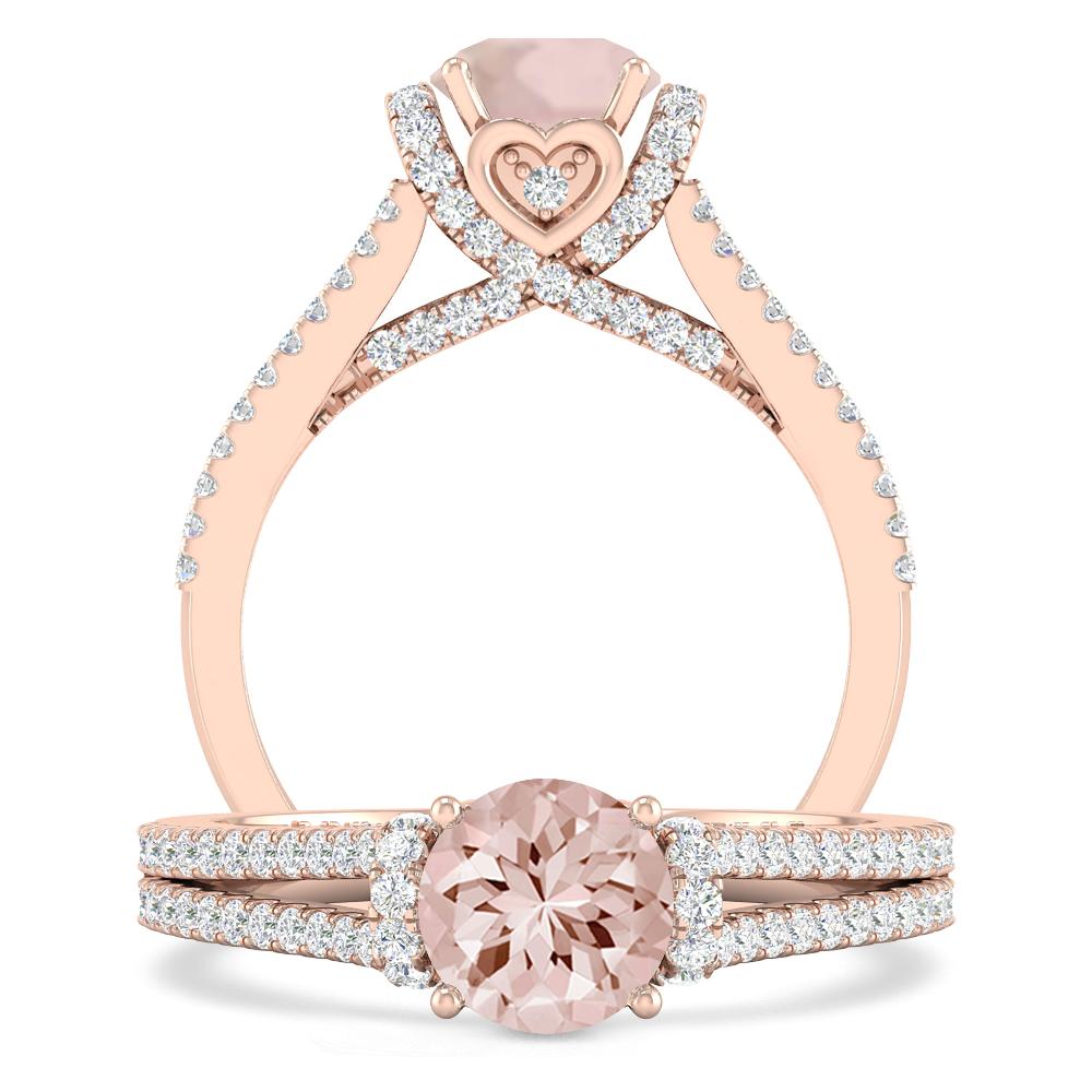 Rose Gold - Morganite