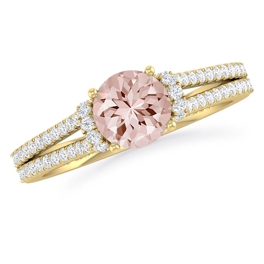 Yellow Gold - Morganite