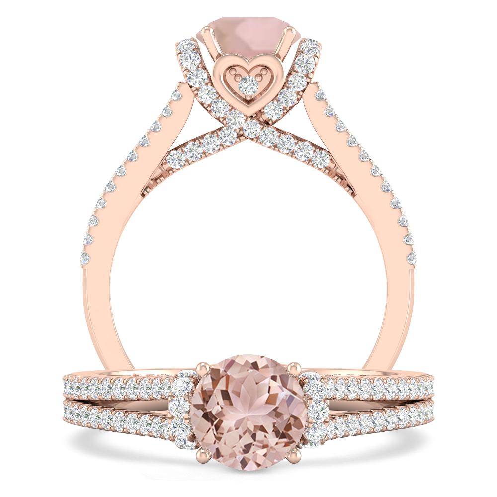 Rose Gold - Morganite