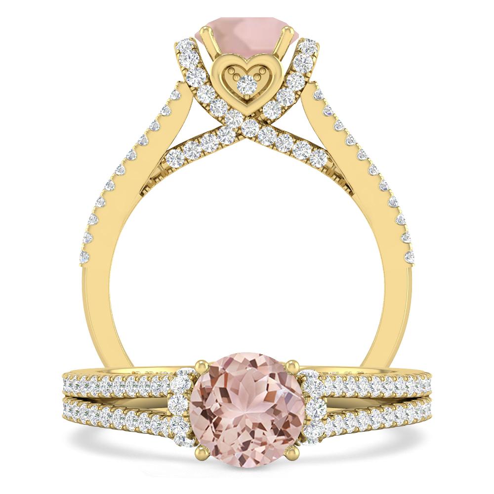 Yellow Gold - Morganite