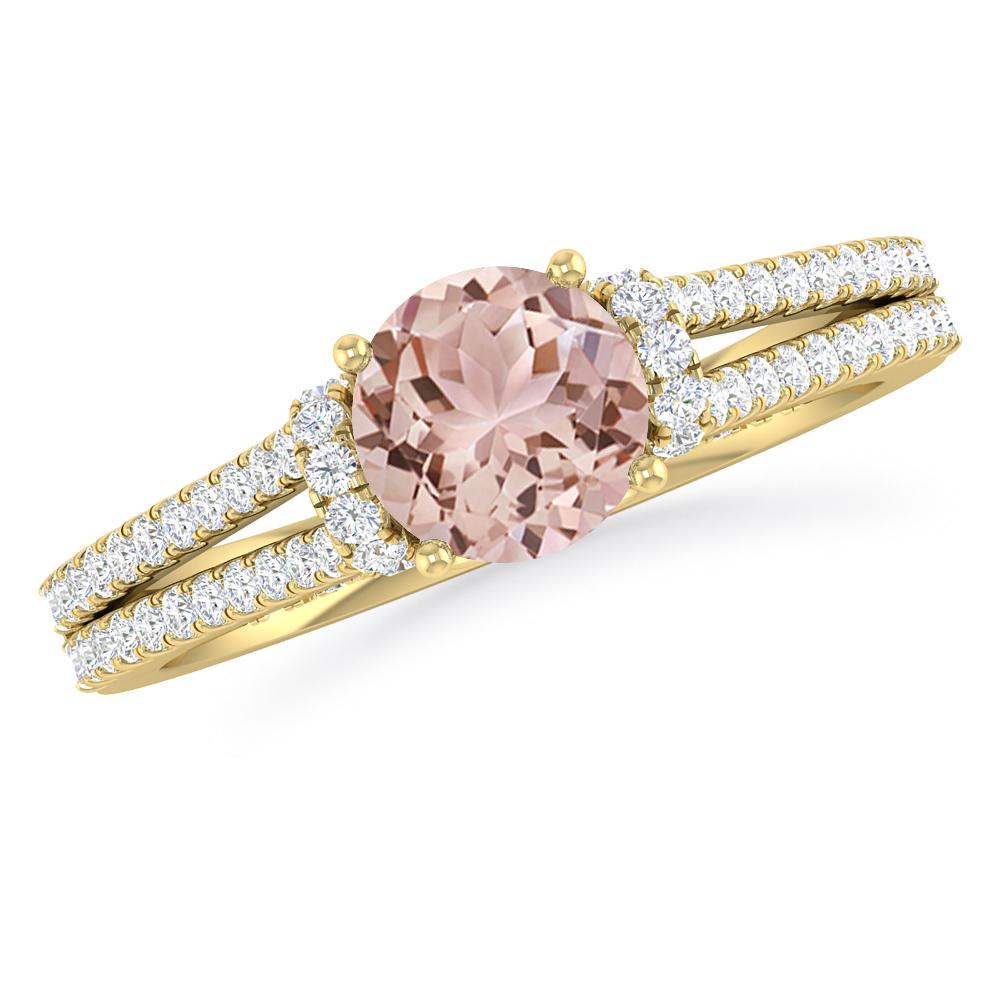 Yellow Gold - Morganite