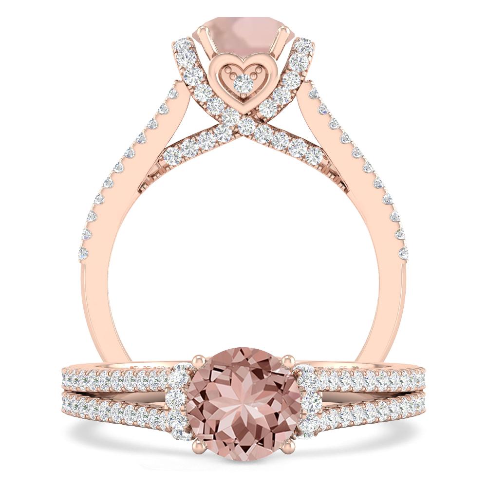 Rose Gold - Morganite