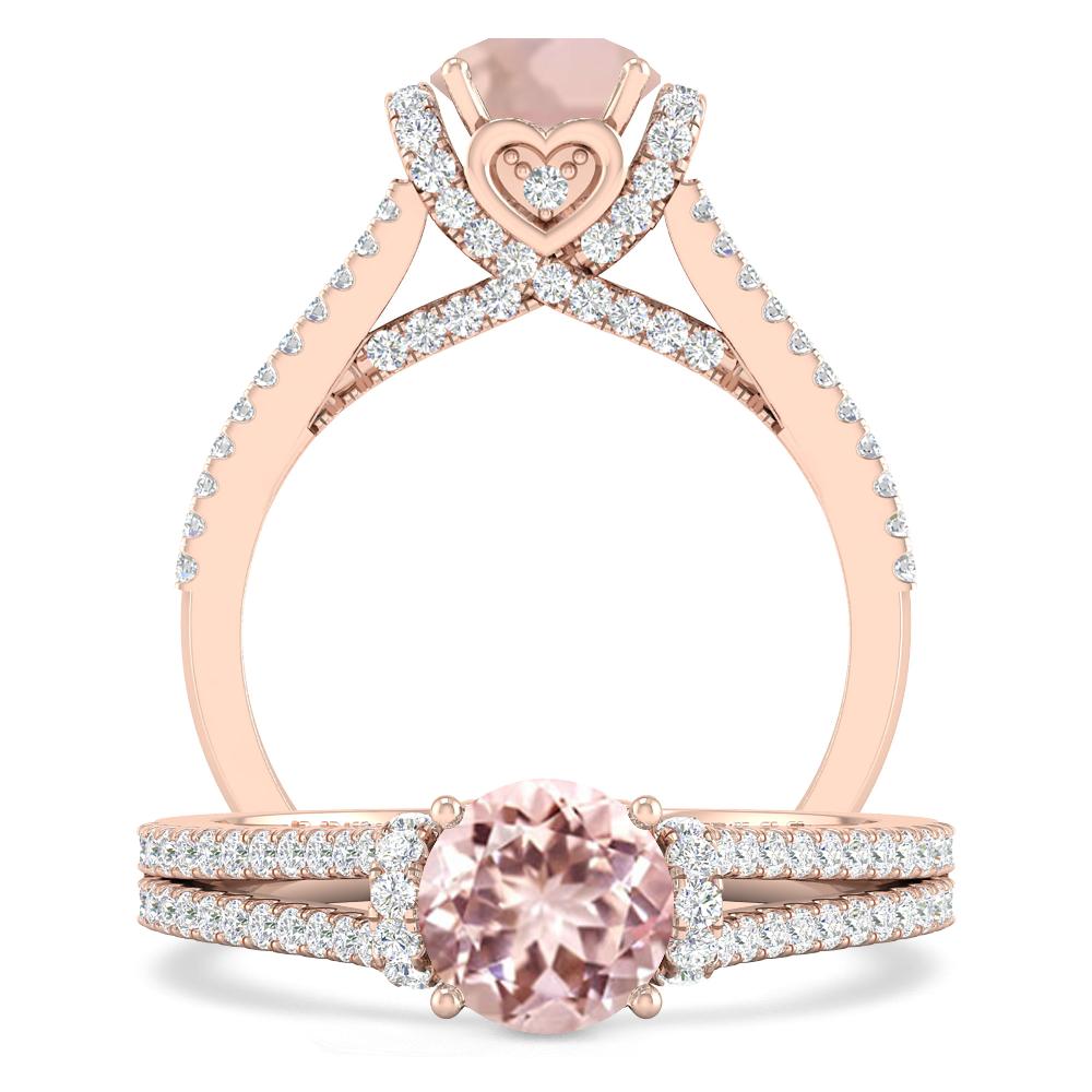 Rose Gold - Morganite