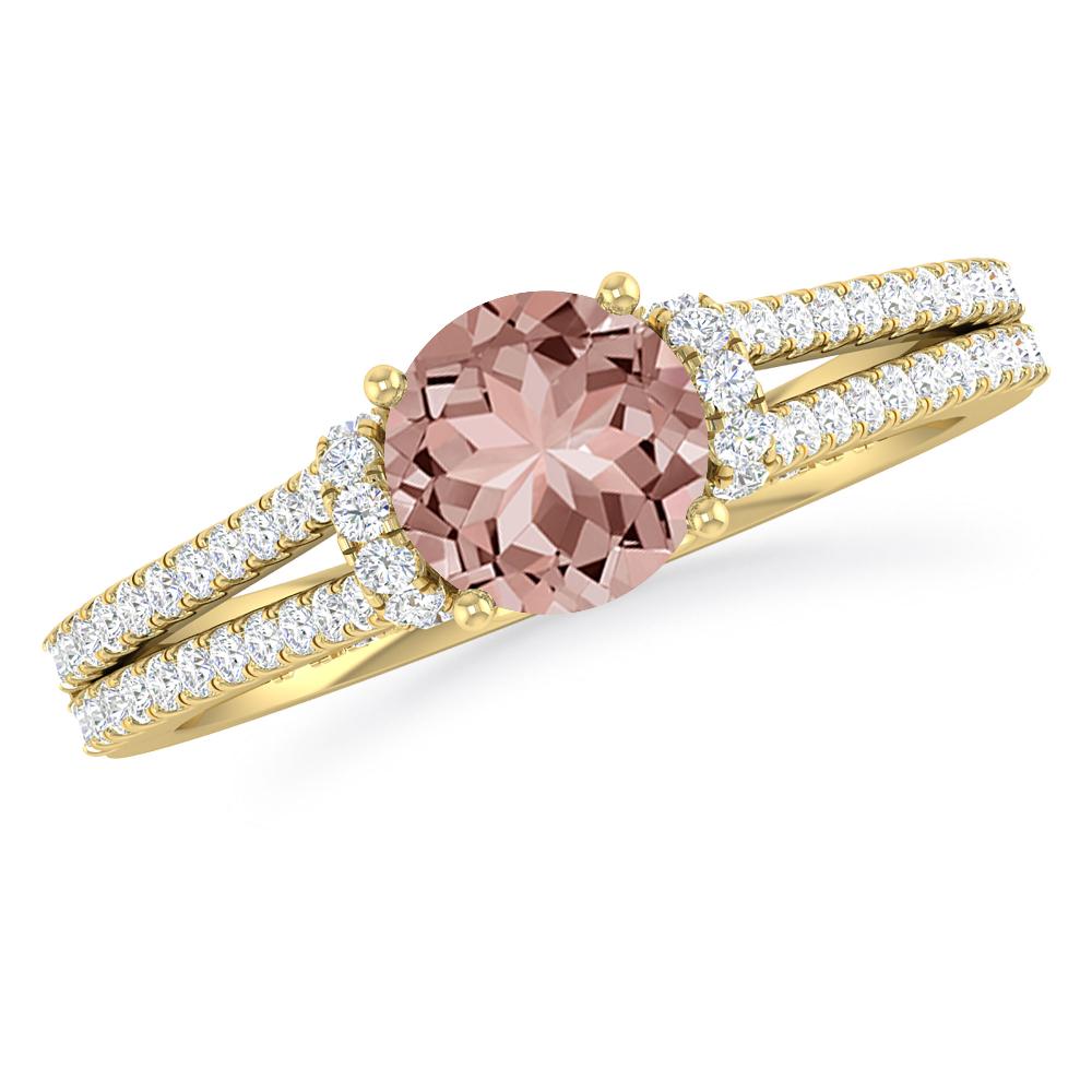 Yellow Gold - Morganite