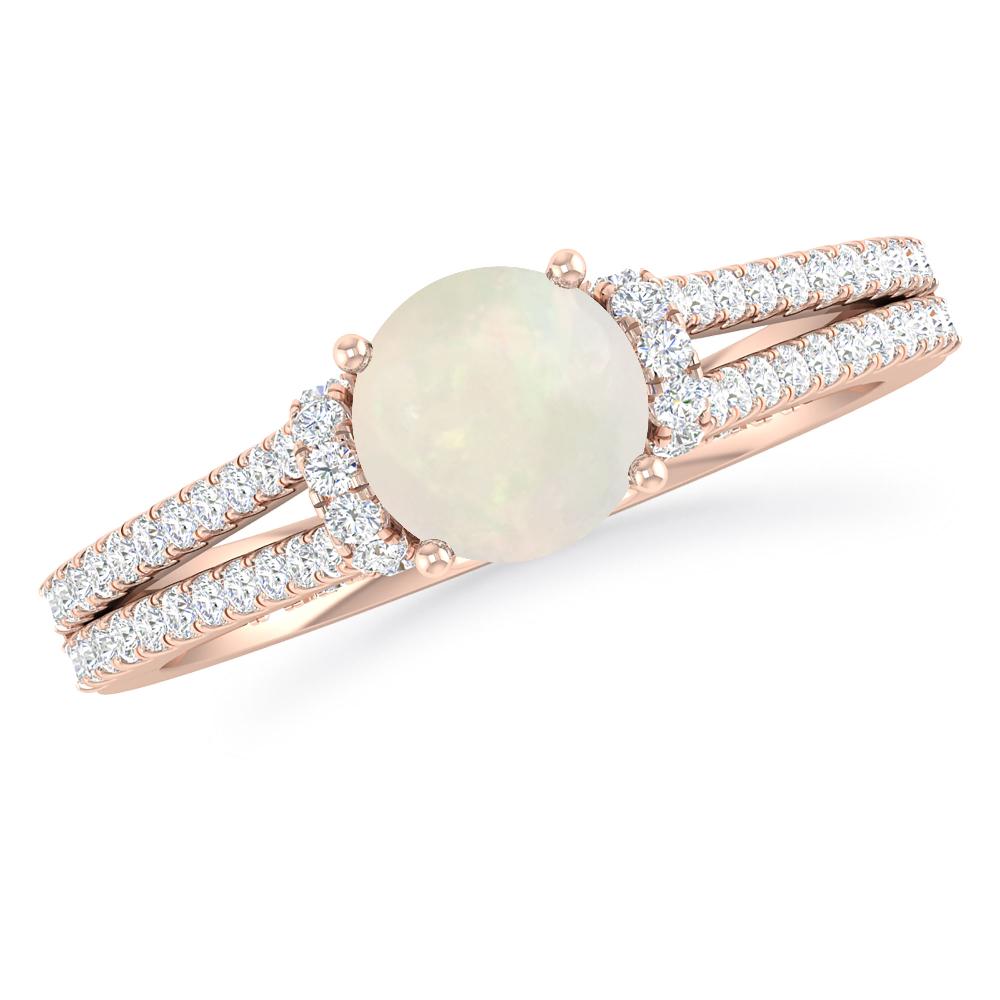 Rose Gold - Opal