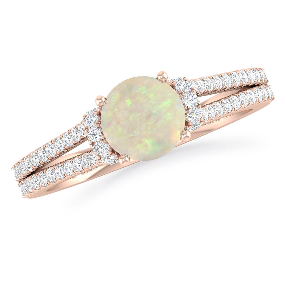 Rose Gold - Opal