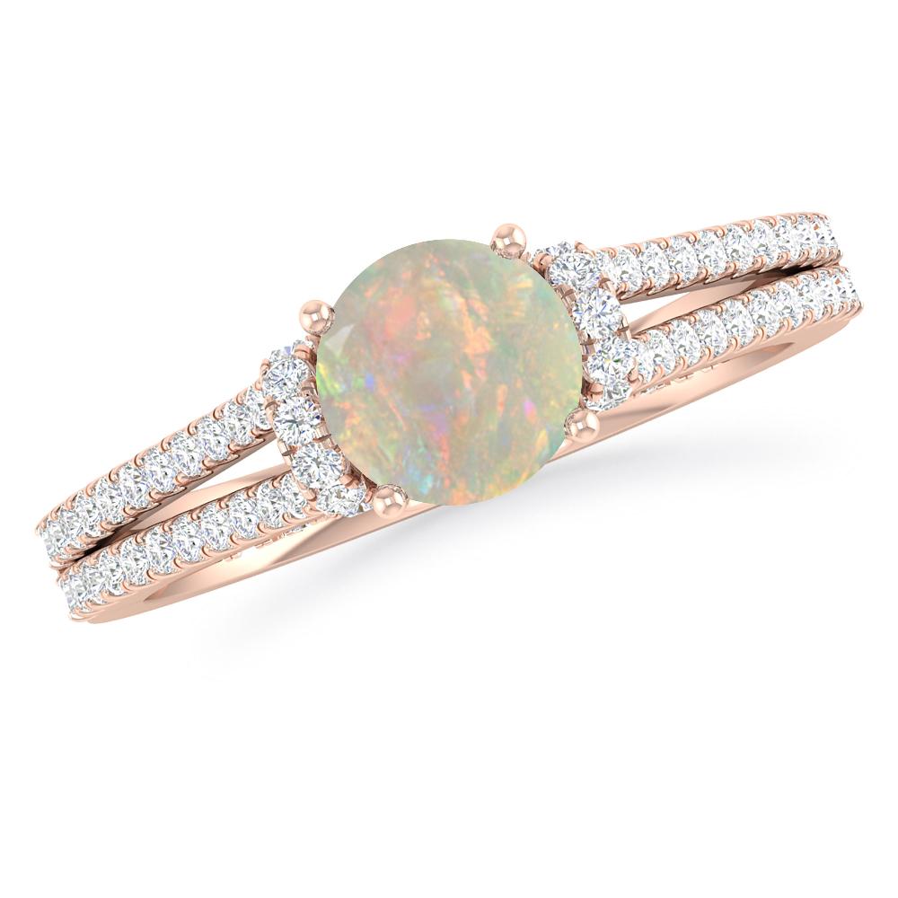 Rose Gold - Opal