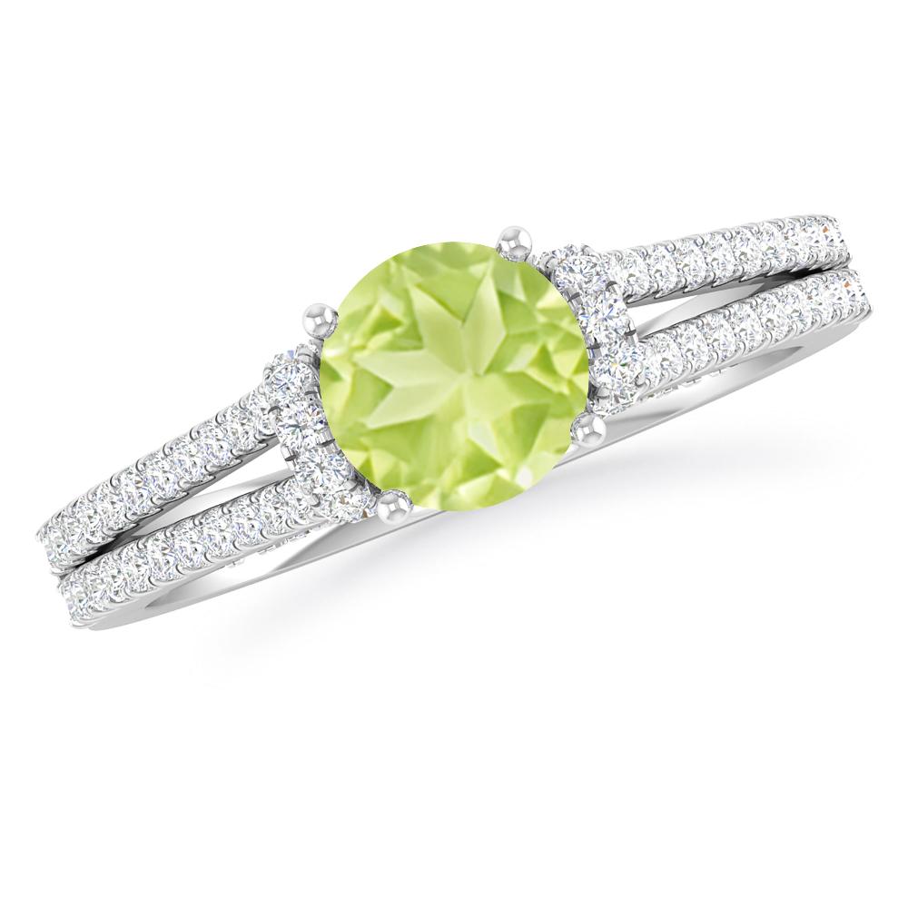 White Gold - Peridot