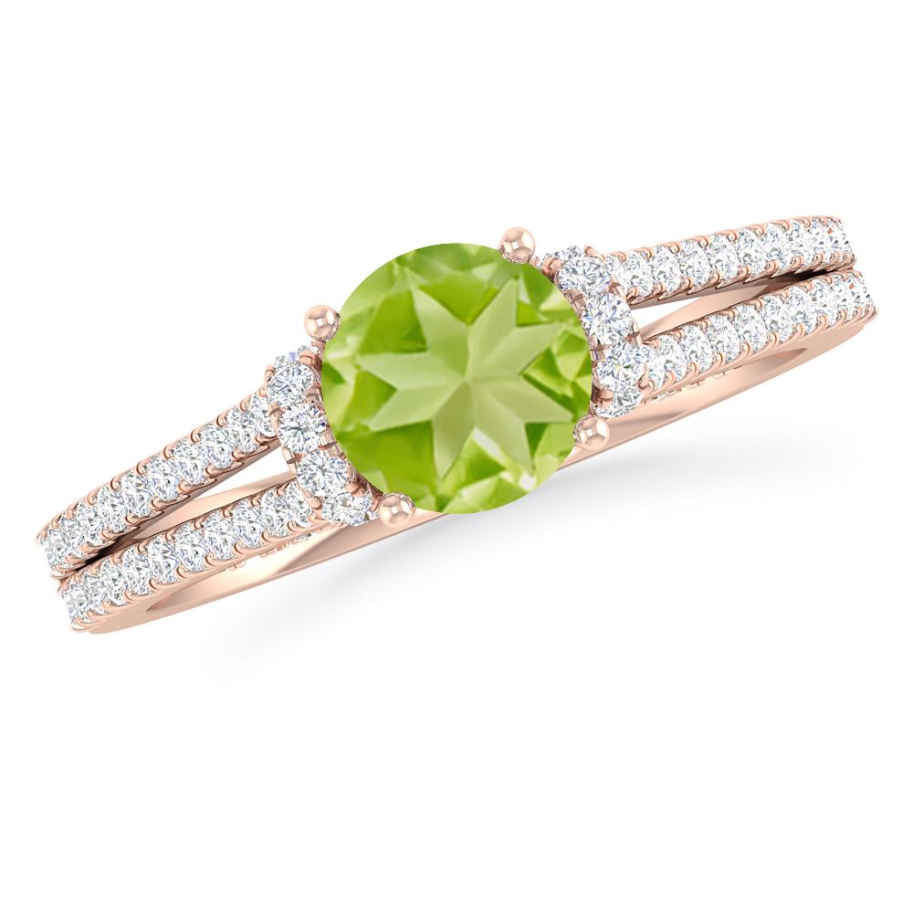 Rose Gold - Peridot