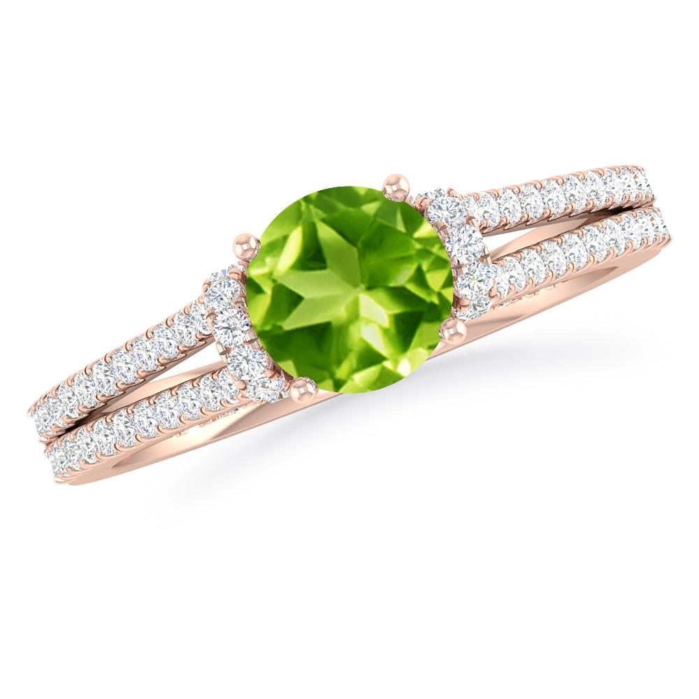 Rose Gold - Peridot