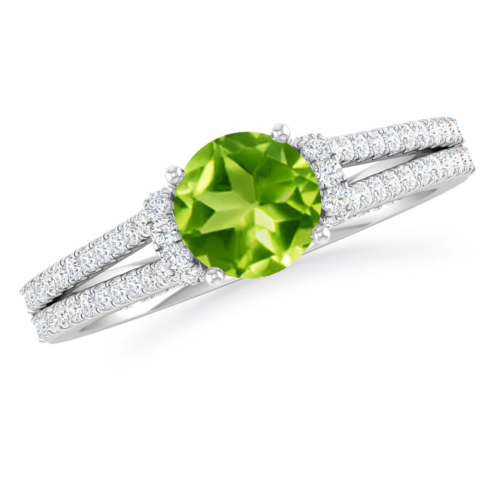 White Gold - Peridot