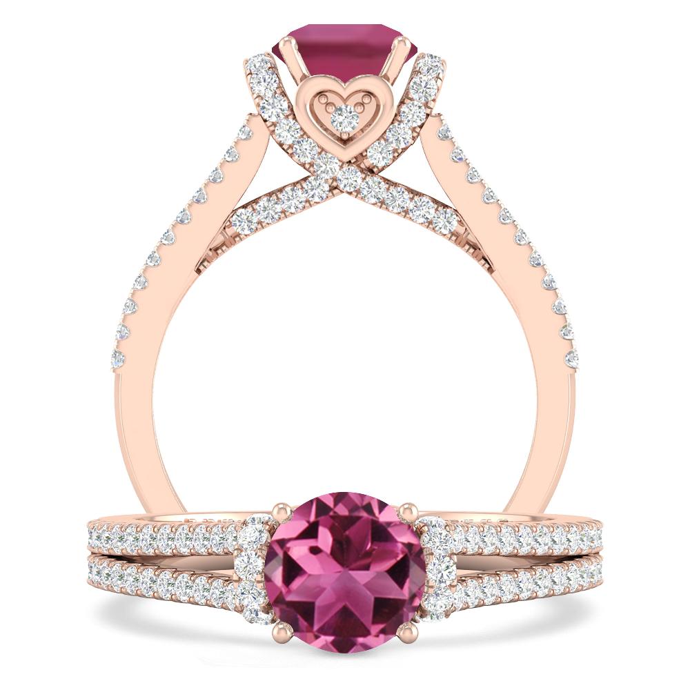 Rose Gold - Pink Tourmaline