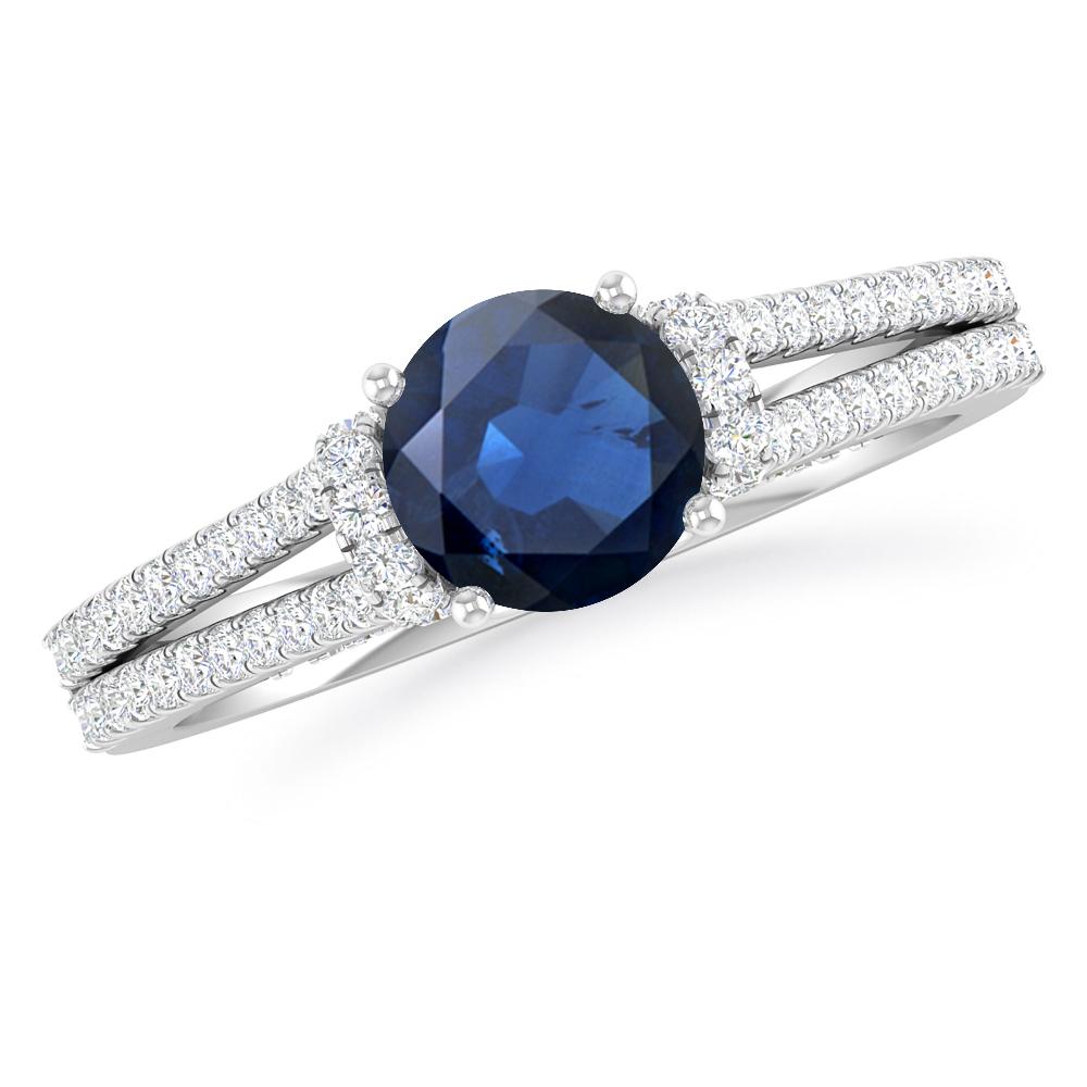 White Gold - Sapphire