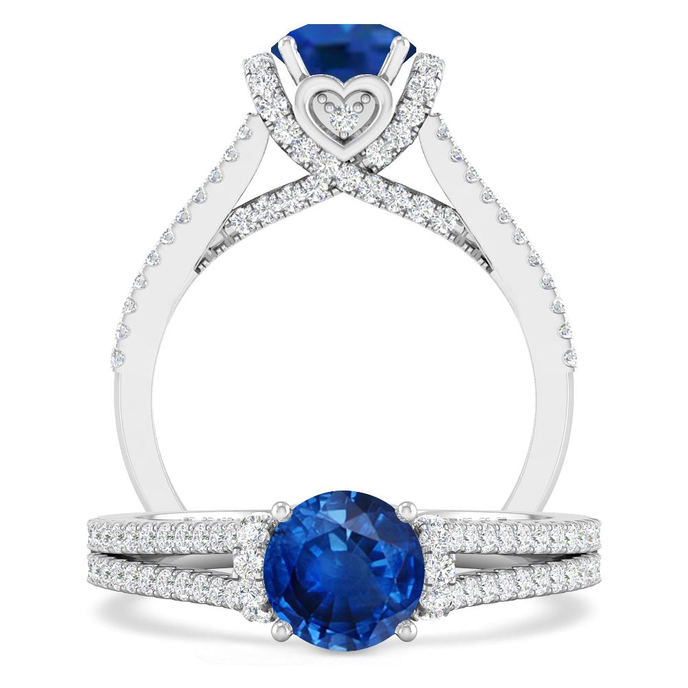 White Gold - Sapphire