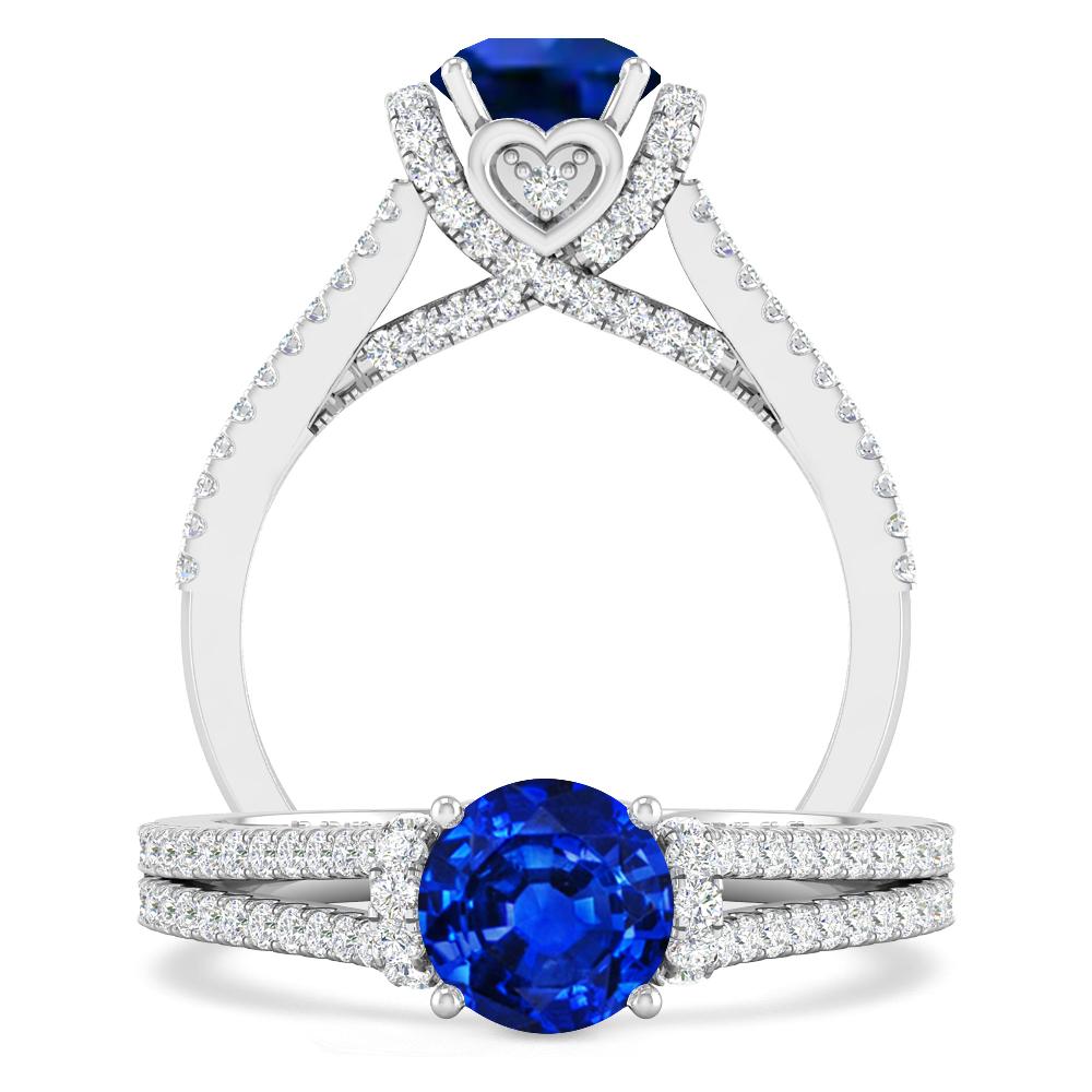 White Gold - Sapphire