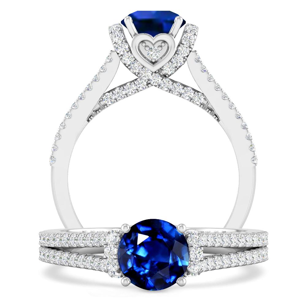 White Gold - Sapphire