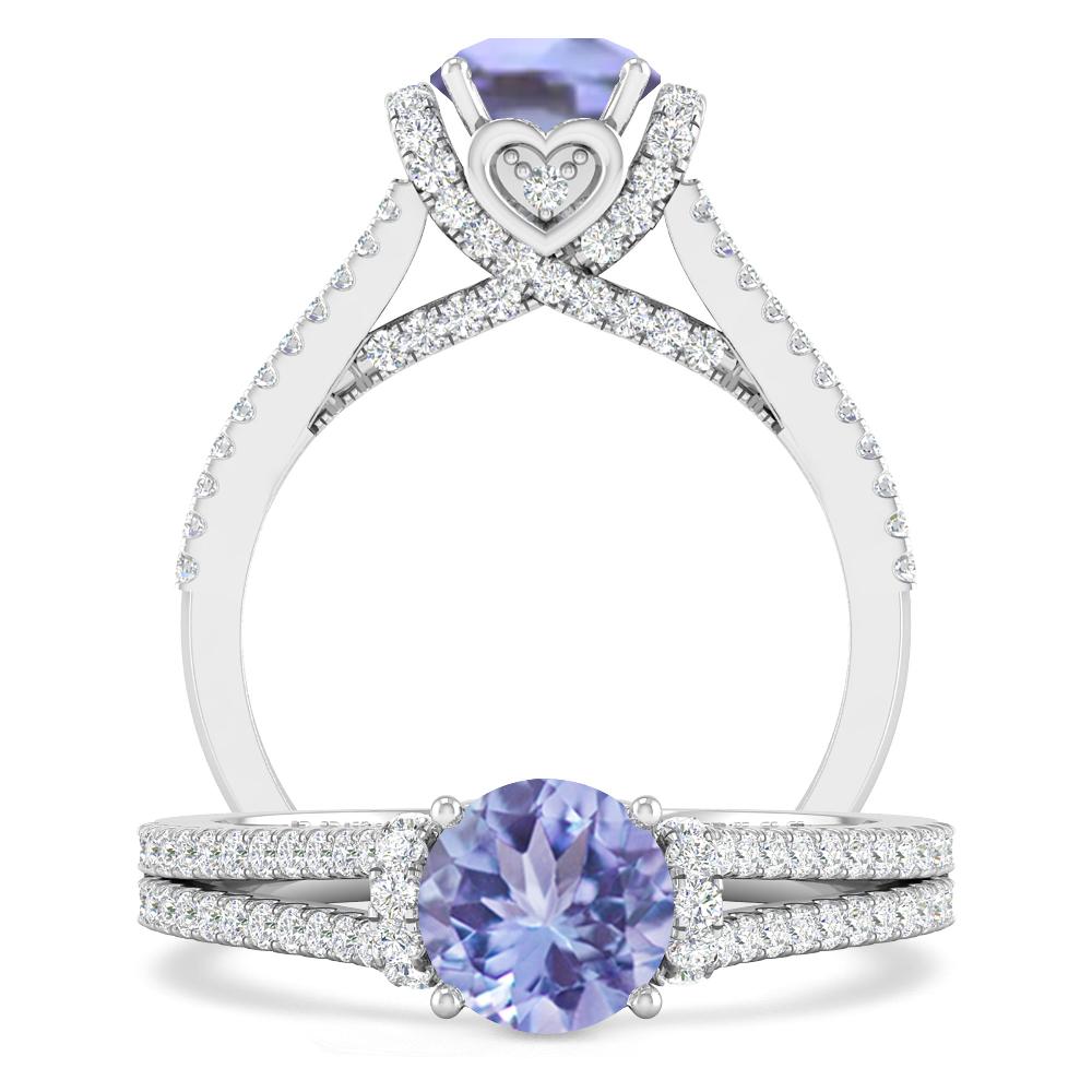 White Gold - Tanzanite