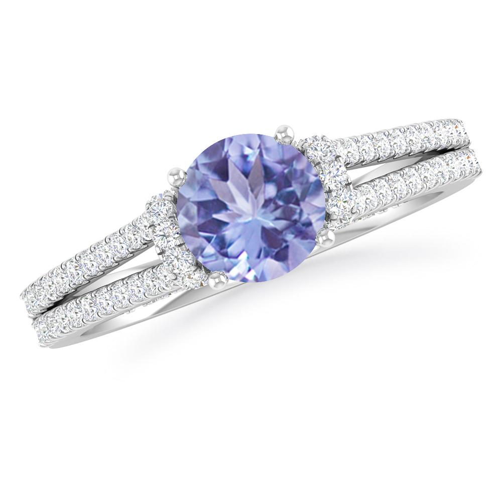 White Gold - Tanzanite