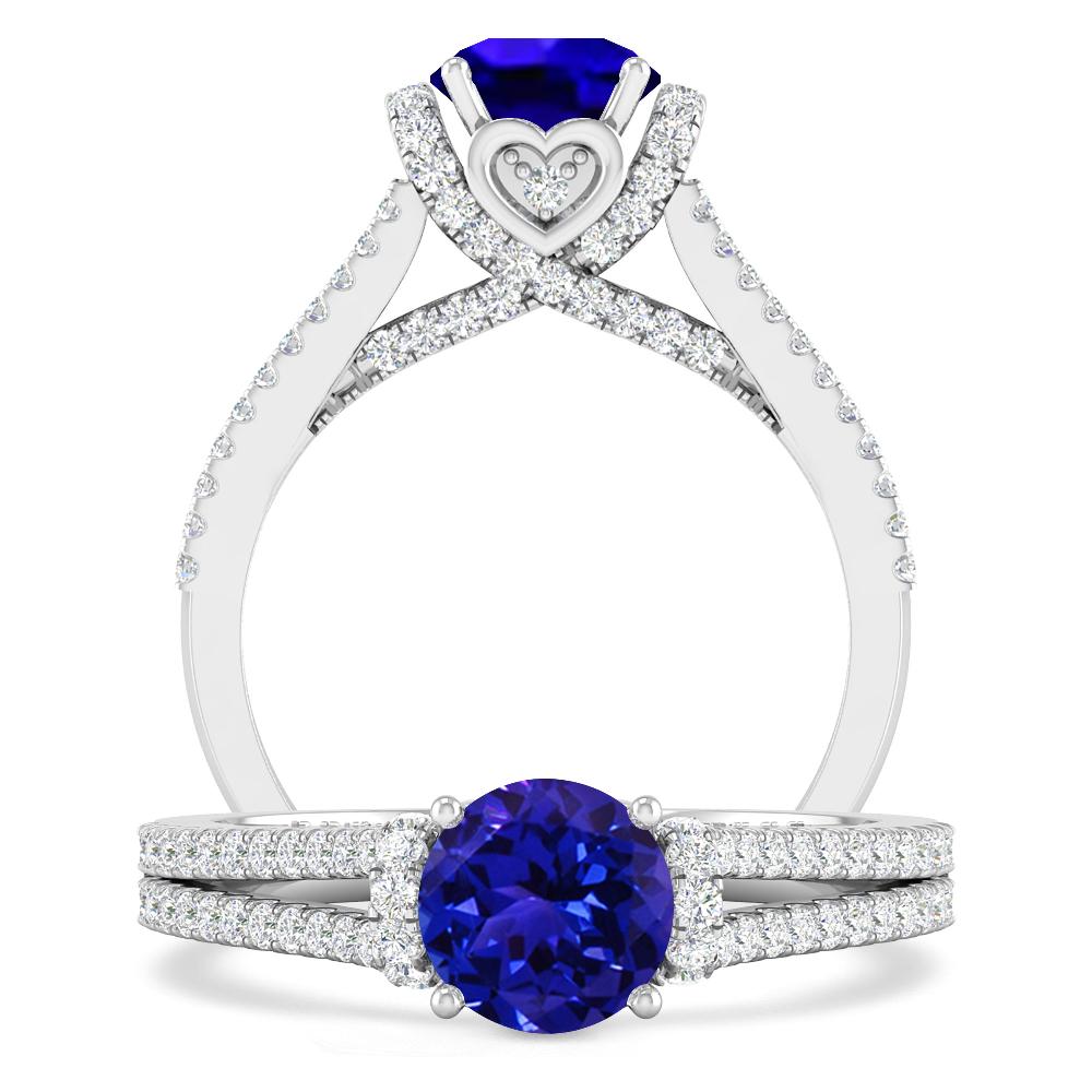 White Gold - Tanzanite