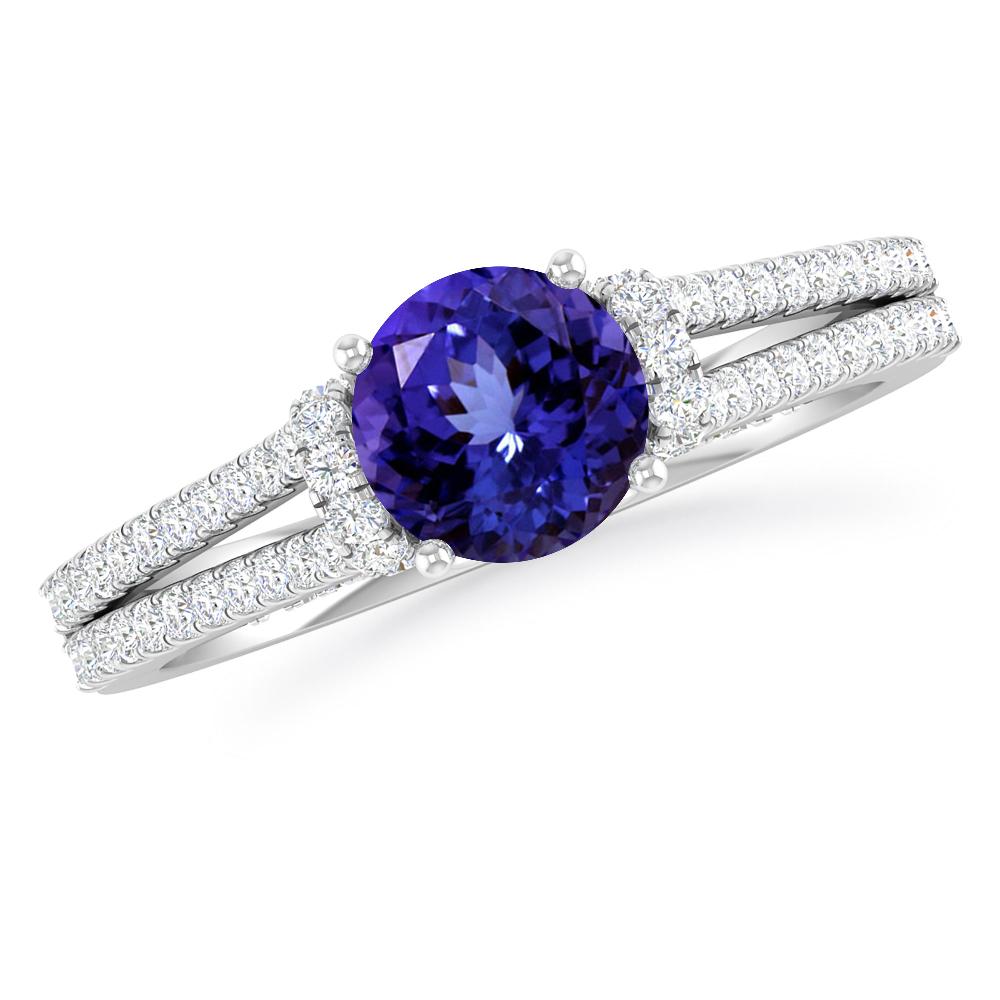 White Gold - Tanzanite