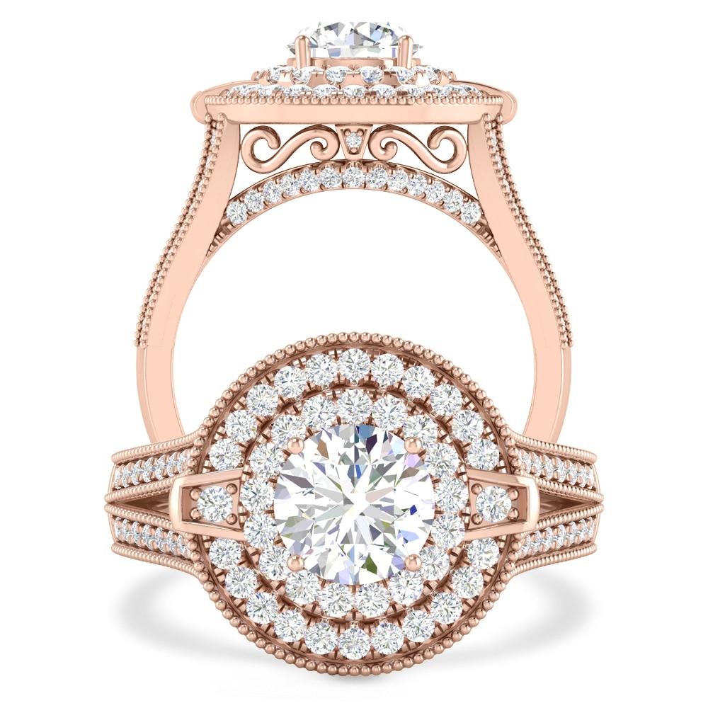 Rose Gold - Diamond