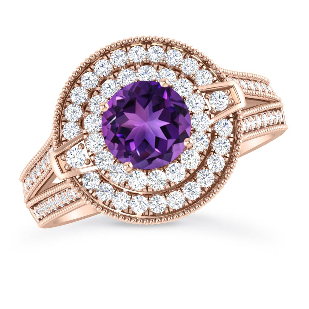 Rose Gold - Amethyst