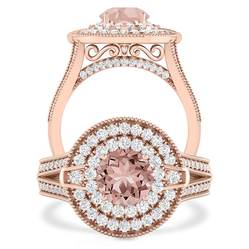 Rose Gold - Morganite