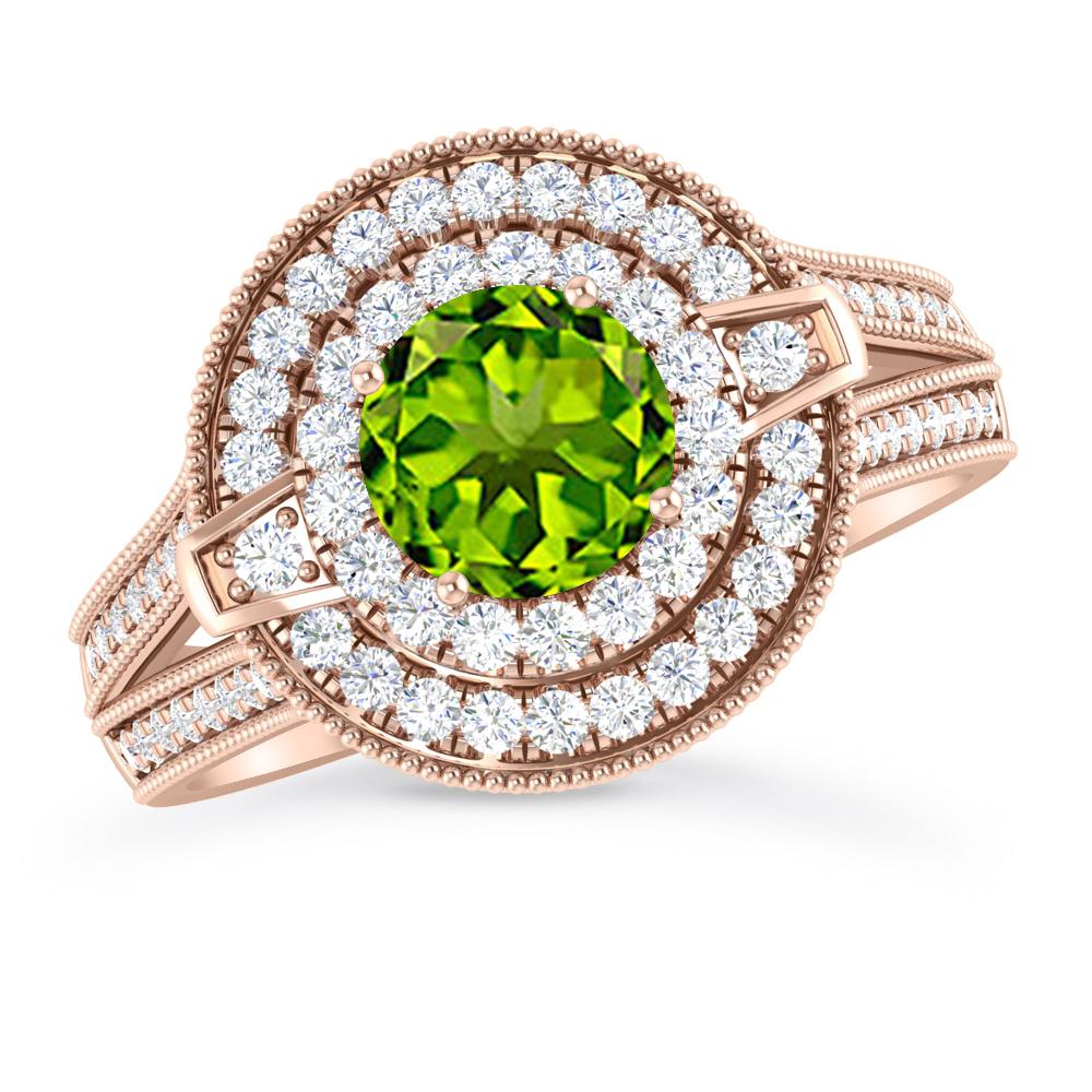 Rose Gold - Peridot