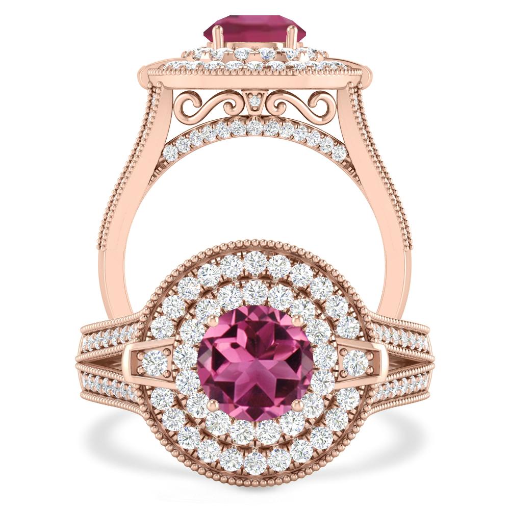 Rose Gold - Pink Tourmaline