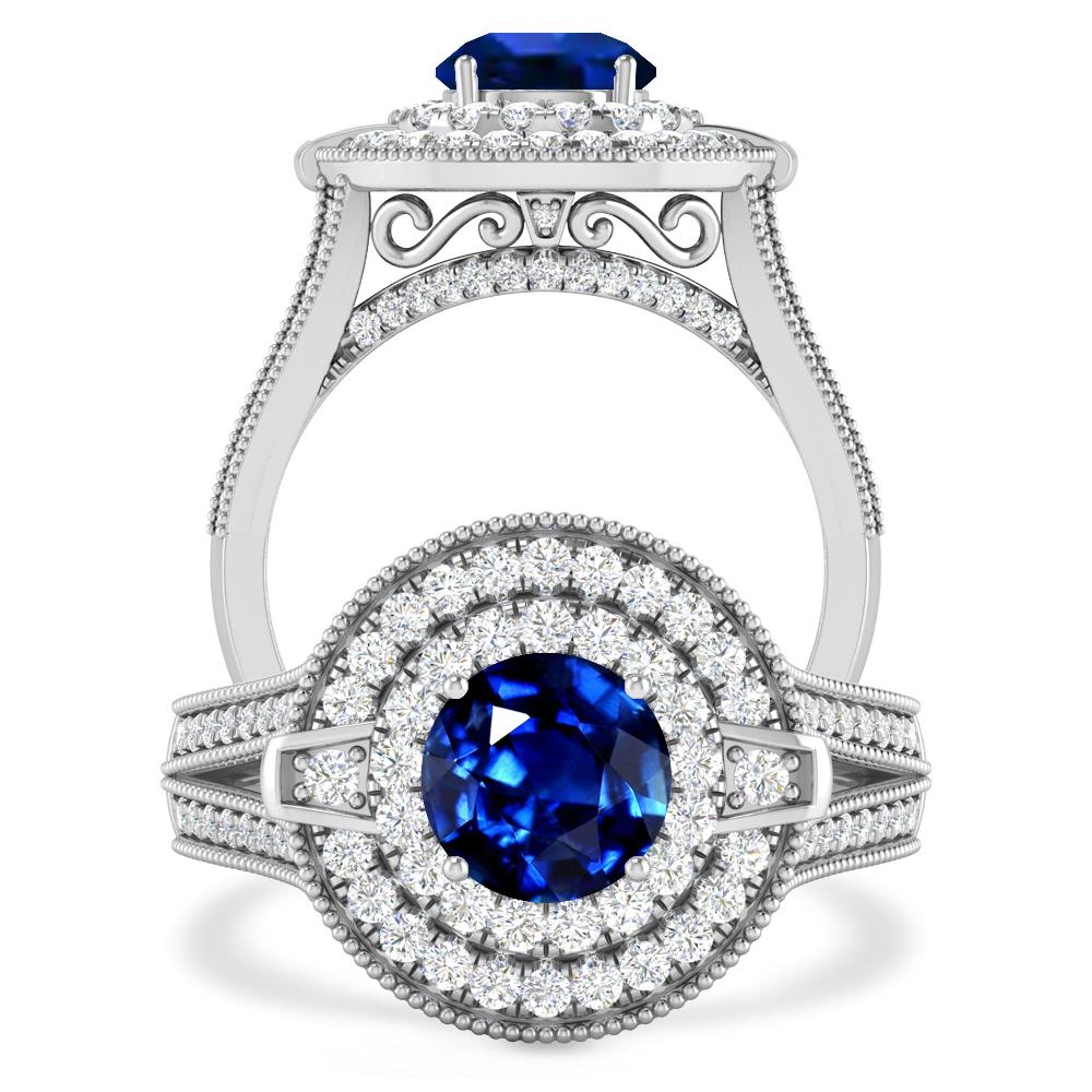 White Gold - Sapphire