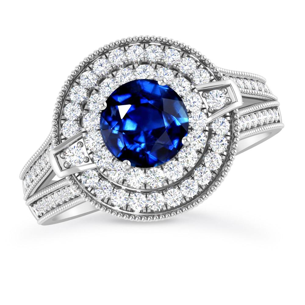 White Gold - Sapphire