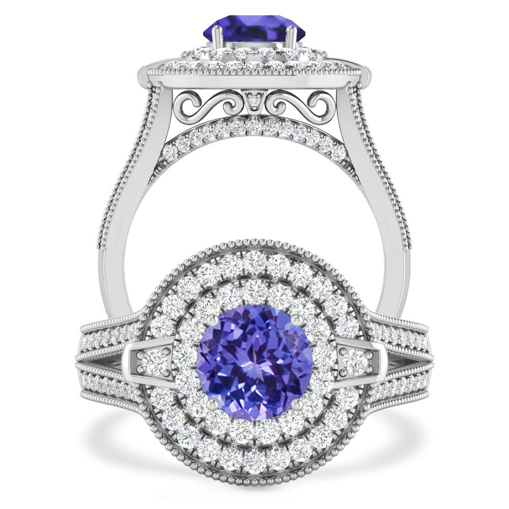 White Gold - Tanzanite