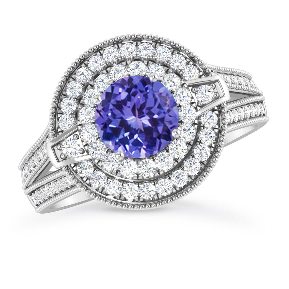 White Gold - Tanzanite