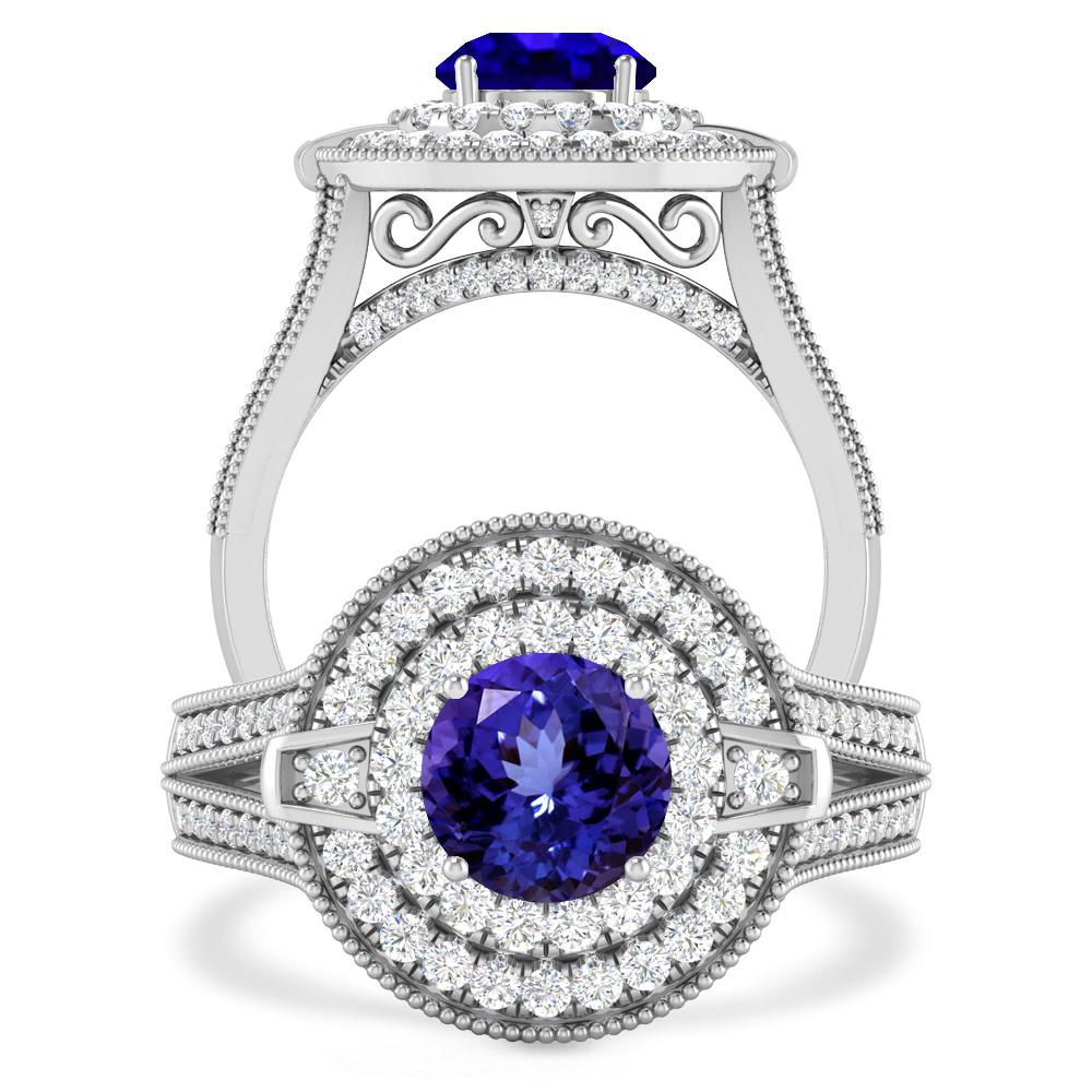 White Gold - Tanzanite