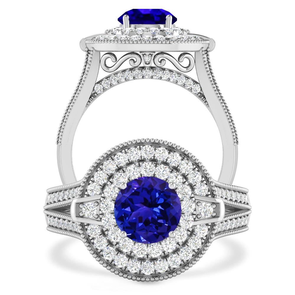 White Gold - Tanzanite