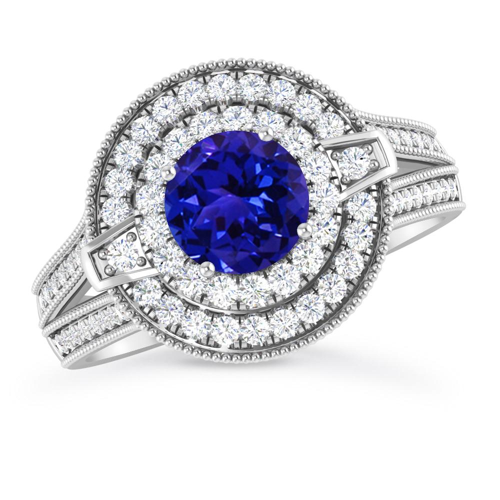 White Gold - Tanzanite