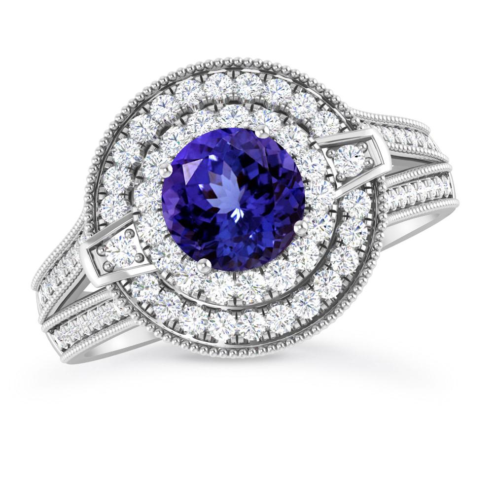 White Gold - Tanzanite